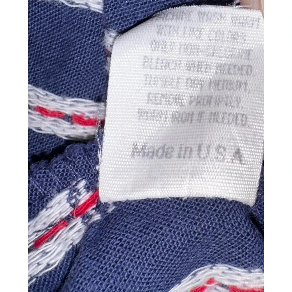 Vintage 1980s Girls‎ Oshkosh BGosh Floral Jumper Dress Denim Size 6 USA Made